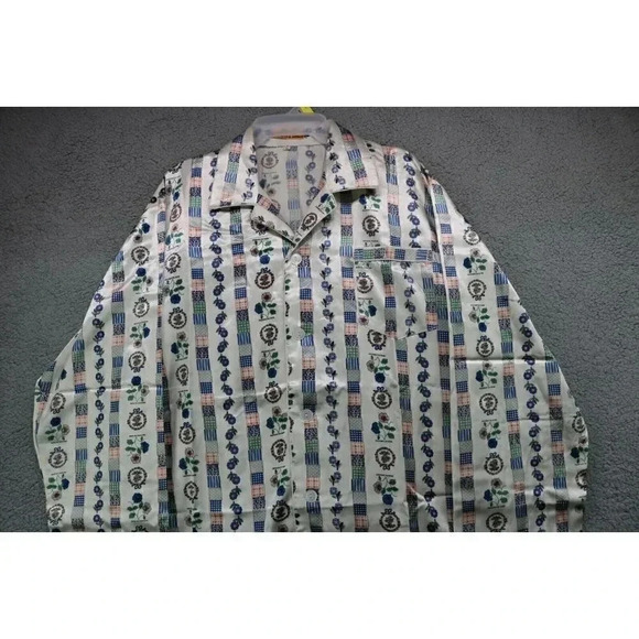 Women's Vintage King Lion Satiny Pajama Set-New without Tags-Size XL - Picture 1 of 11